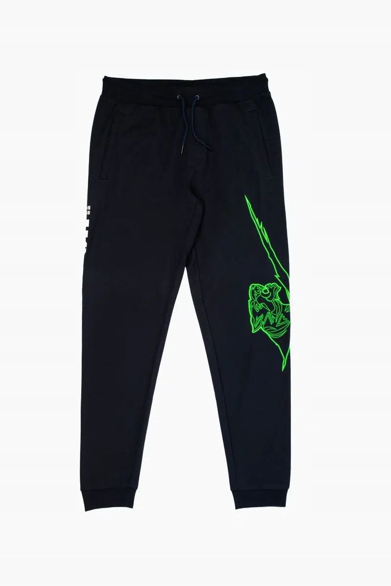 Plein Sport Modré Kalhoty S Potiskem (L)