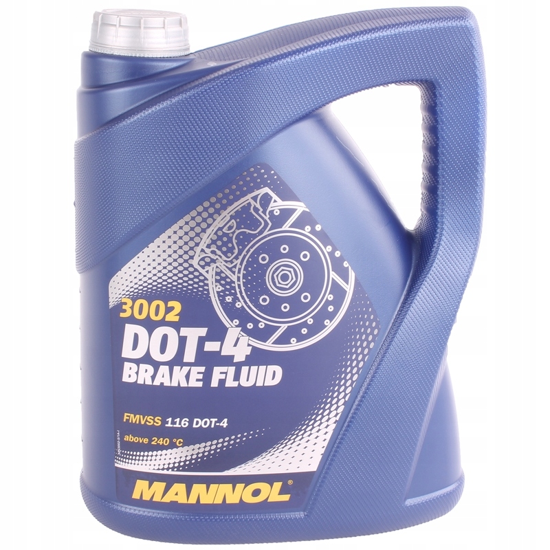 Гальмівні рідини MANNOL DOT - 4 3002 5 л