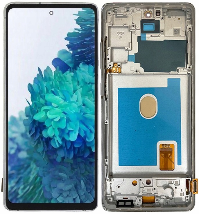 Oled displej pro Samsung Galaxy S20 Fe 5G G781 LCD Rámeček Bílý