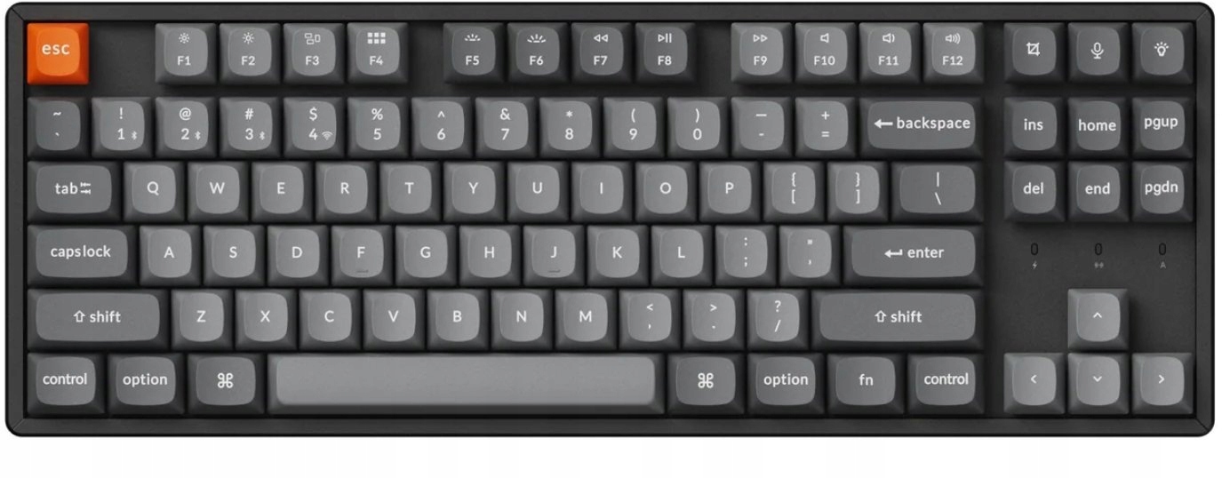 Klawiatura Keychron K8 Max Qmk Aluminium Frame Keychron Red