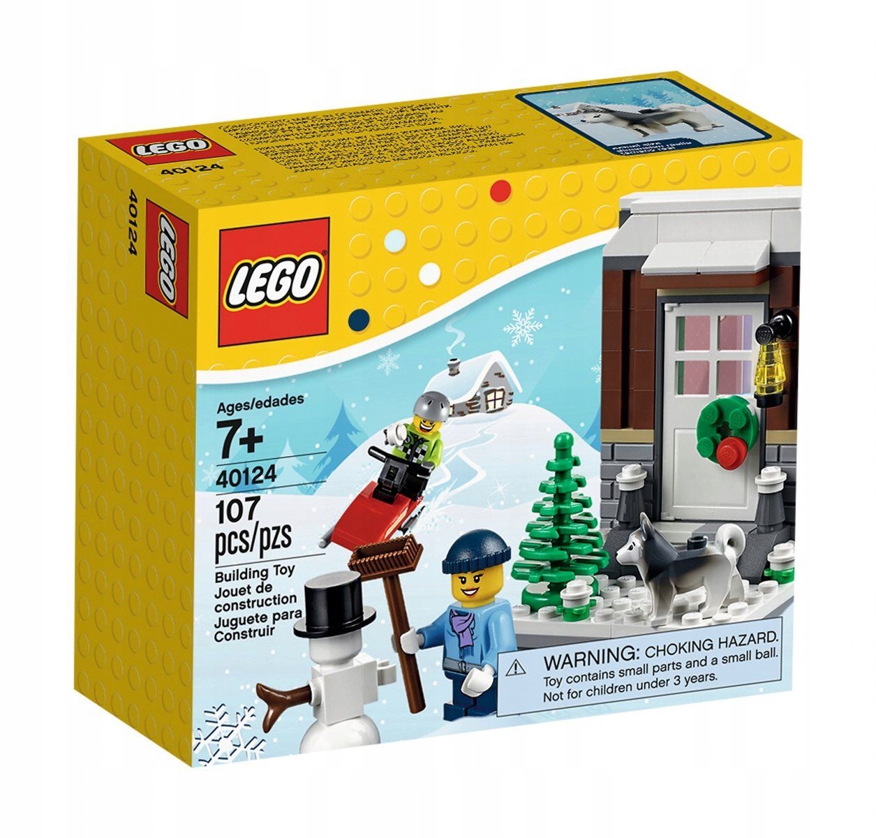 Nový Lego Creator 40124 Vánoční set 2015 Zimní zábava Misb 2015