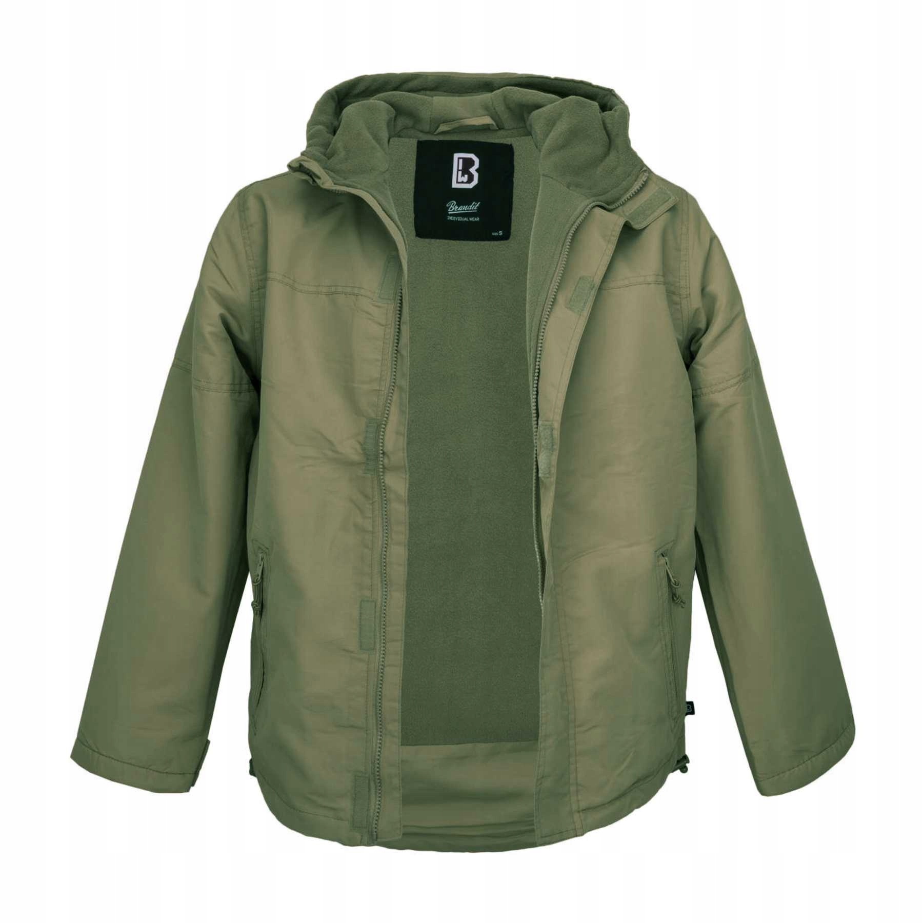 Kurtka BRANDIT Windbreaker Frontzip Olive 3XL Rozmiar 3XL