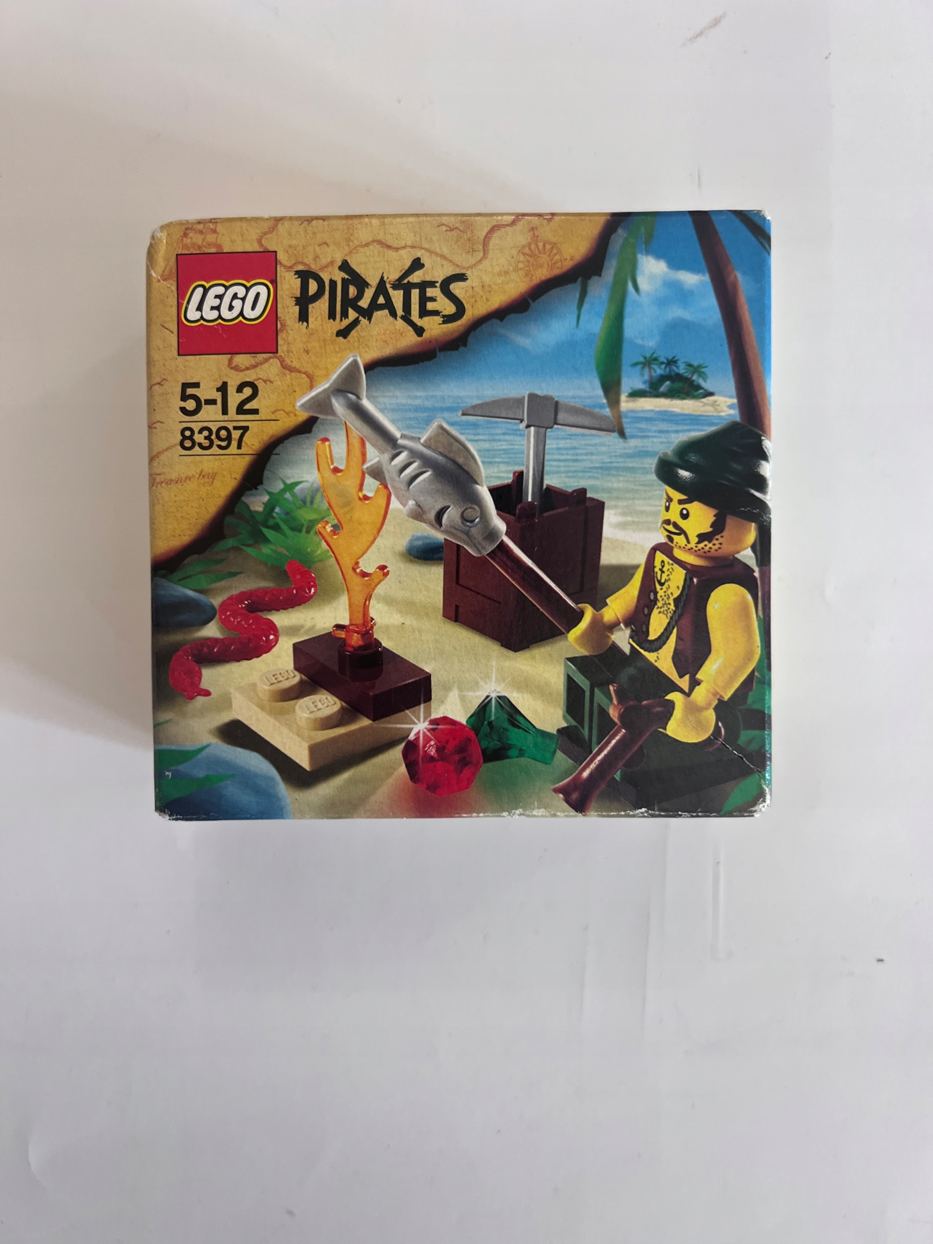 LEGO 8397 Pirates Pirat Rozbitek zestaw z 2009r