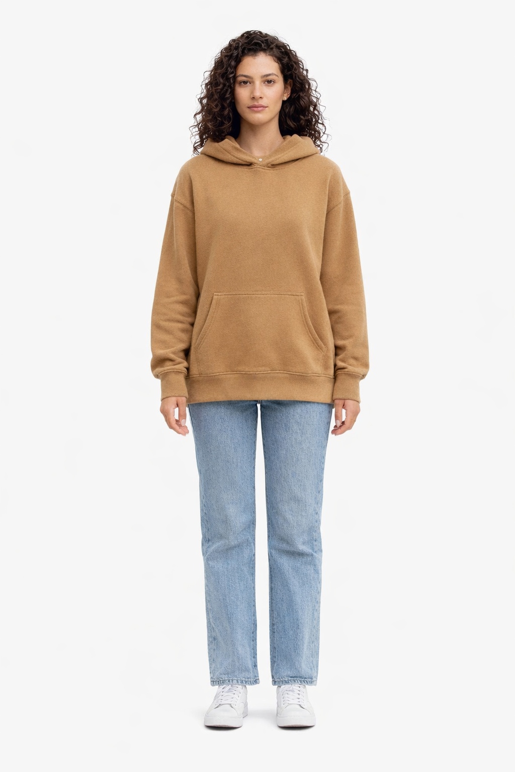 Béžové Legíny V Kompletu S Mikinou 1I4A