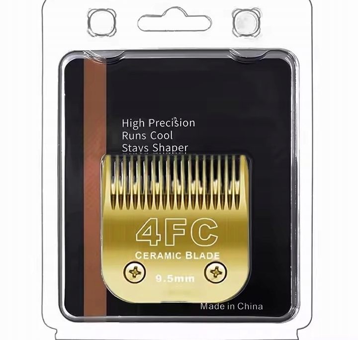 Levně Čepel pro strojek Wahl Andis 4FC 9.5 mm, keramická náhrada Snap On