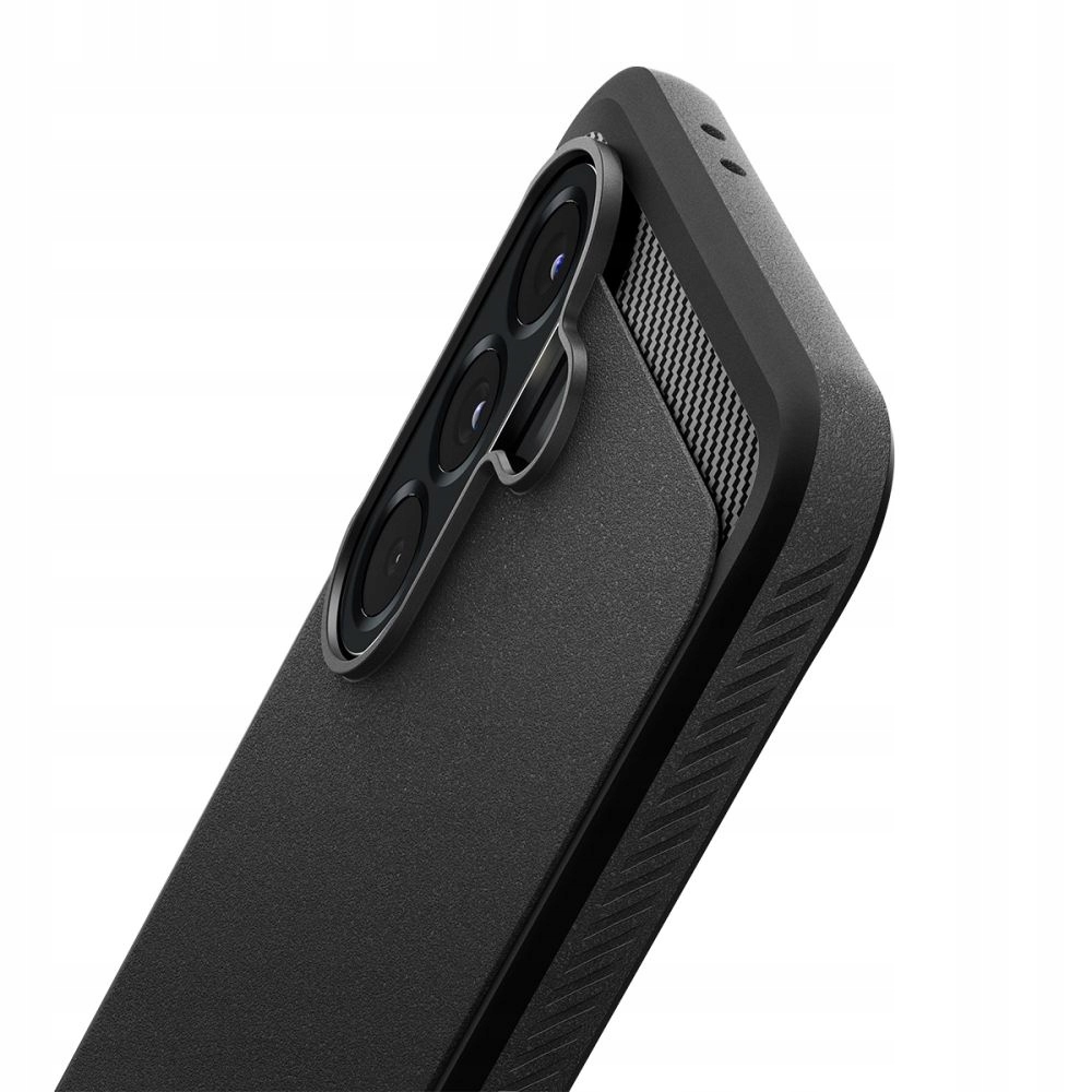 ETUI DO SAMSUNG GALAXY A56 5G CASE SPIGEN RUGGED ARMOR TRWAŁE ELEGANCKIE Kolor czarny