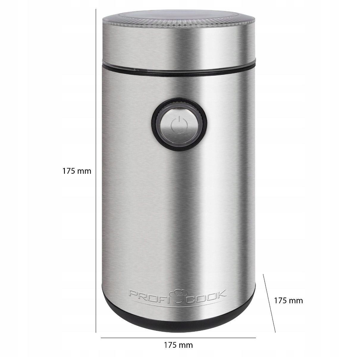 ELEKTRYCZNY MŁYNEK ROZDRABNIACZ DO MIELENIA KAWY ORZECHÓW ZIÓŁ STALOWY INOX Funkcje brak