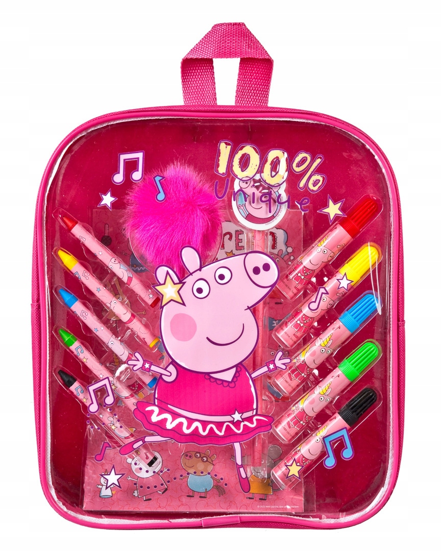 Zestaw do kolorowania ŚWINKA PEPPA w plecaku Kod producenta PIPA5201
