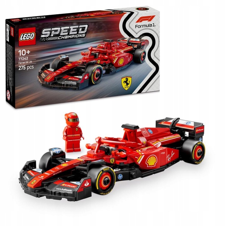Zestaw Lego 77242 Speed Champions Bolid F1 Ferrari SF-24 Klocki
