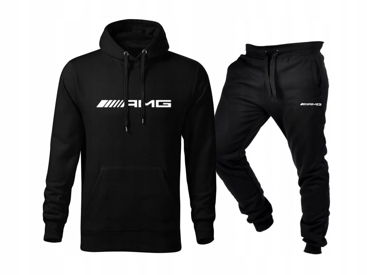 Tepláková Souprava Pánská Teplákovka Amg Mercedes Černá XXL
