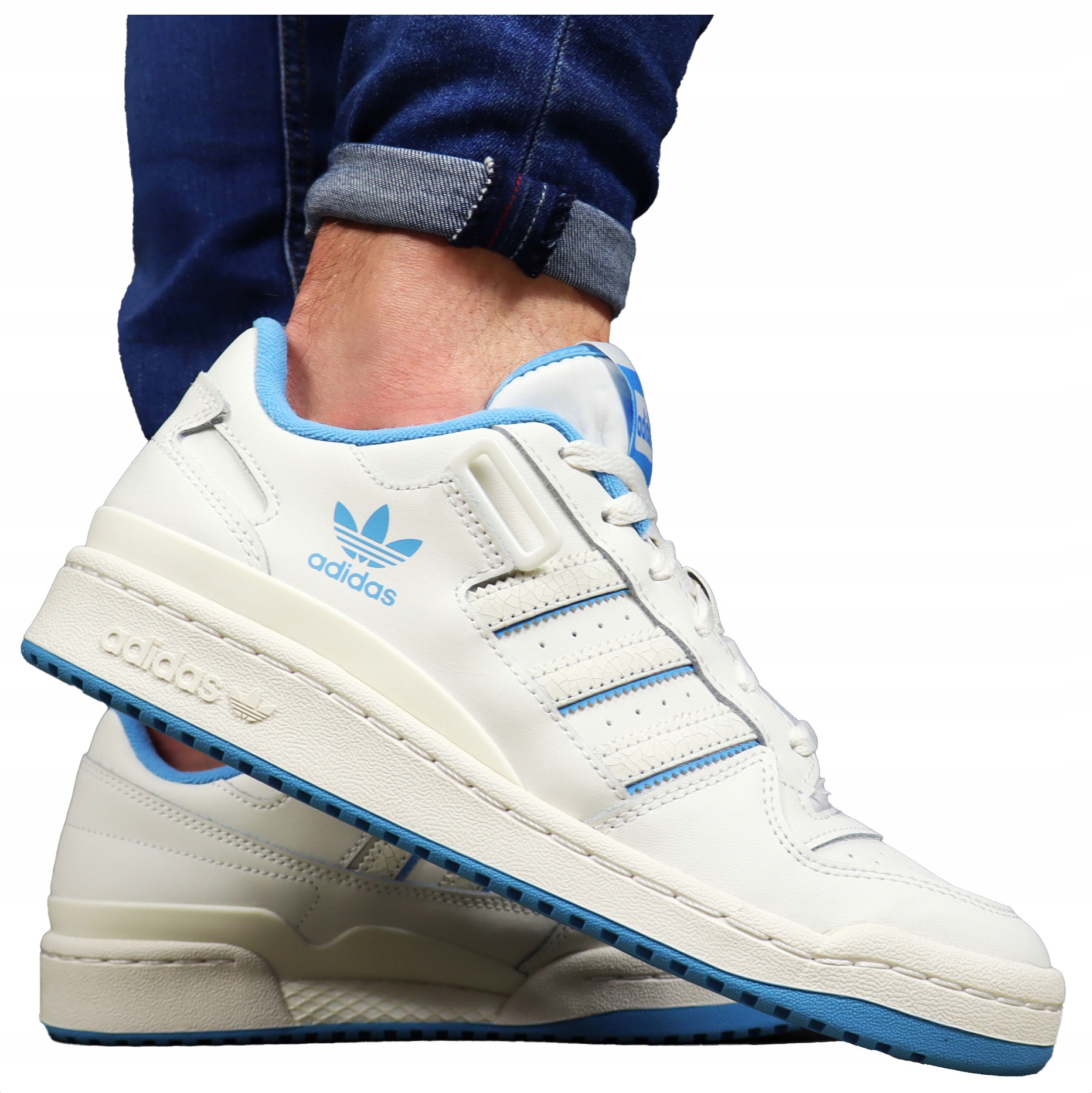 pánské boty Adidas Kožené Krémové z kůže sportovní tenisky Pohodlné