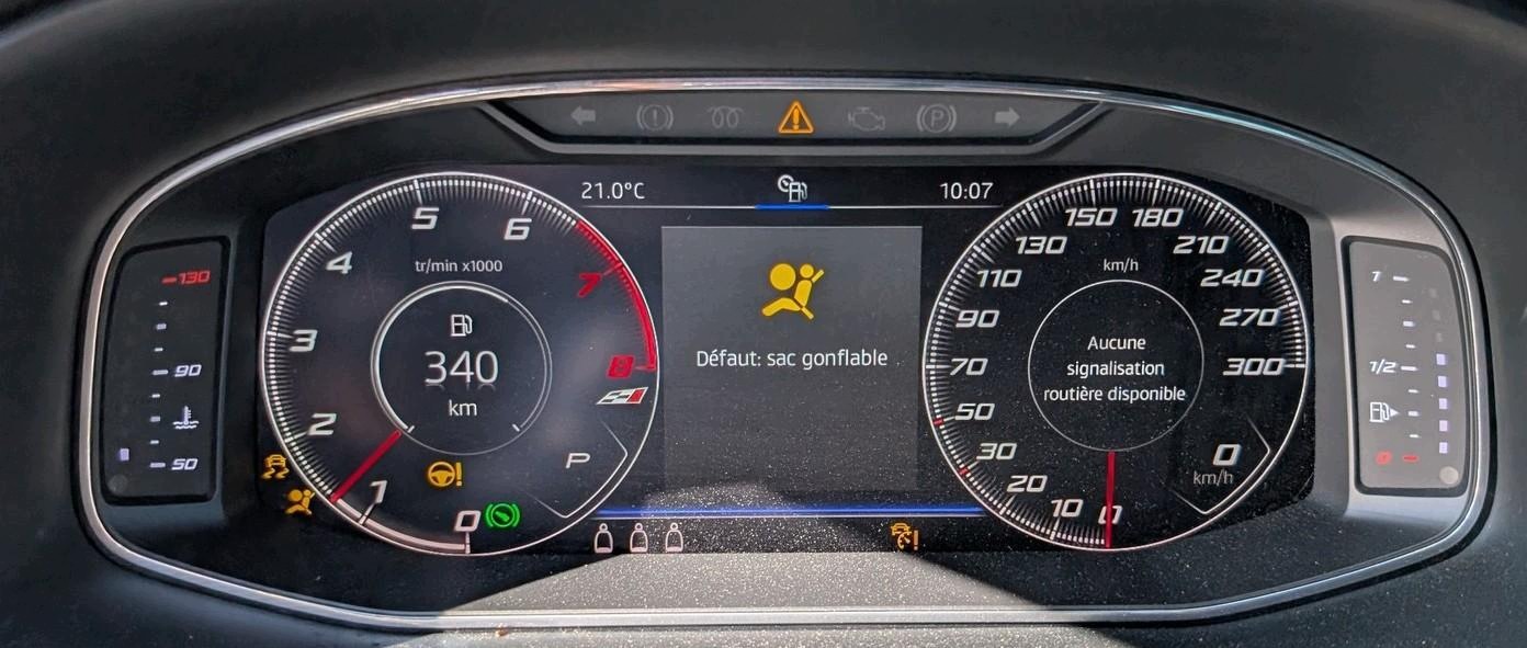 dials display SEAT LEON III CUPRA LIFT 2016-2020 5F0920790A EUROPA