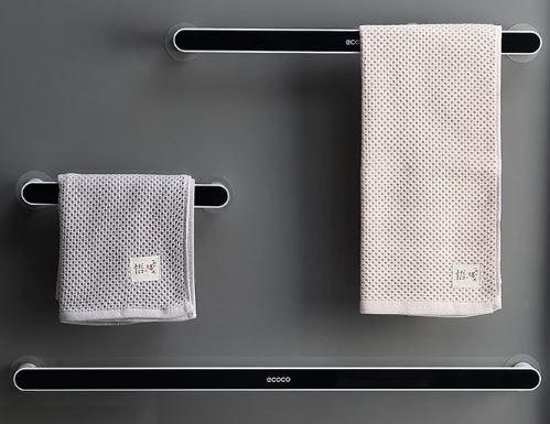 WIESZAK ŁAZIENKOWY NA RĘCZNIK UCHWYT 46,6CM Rodzaj drążek