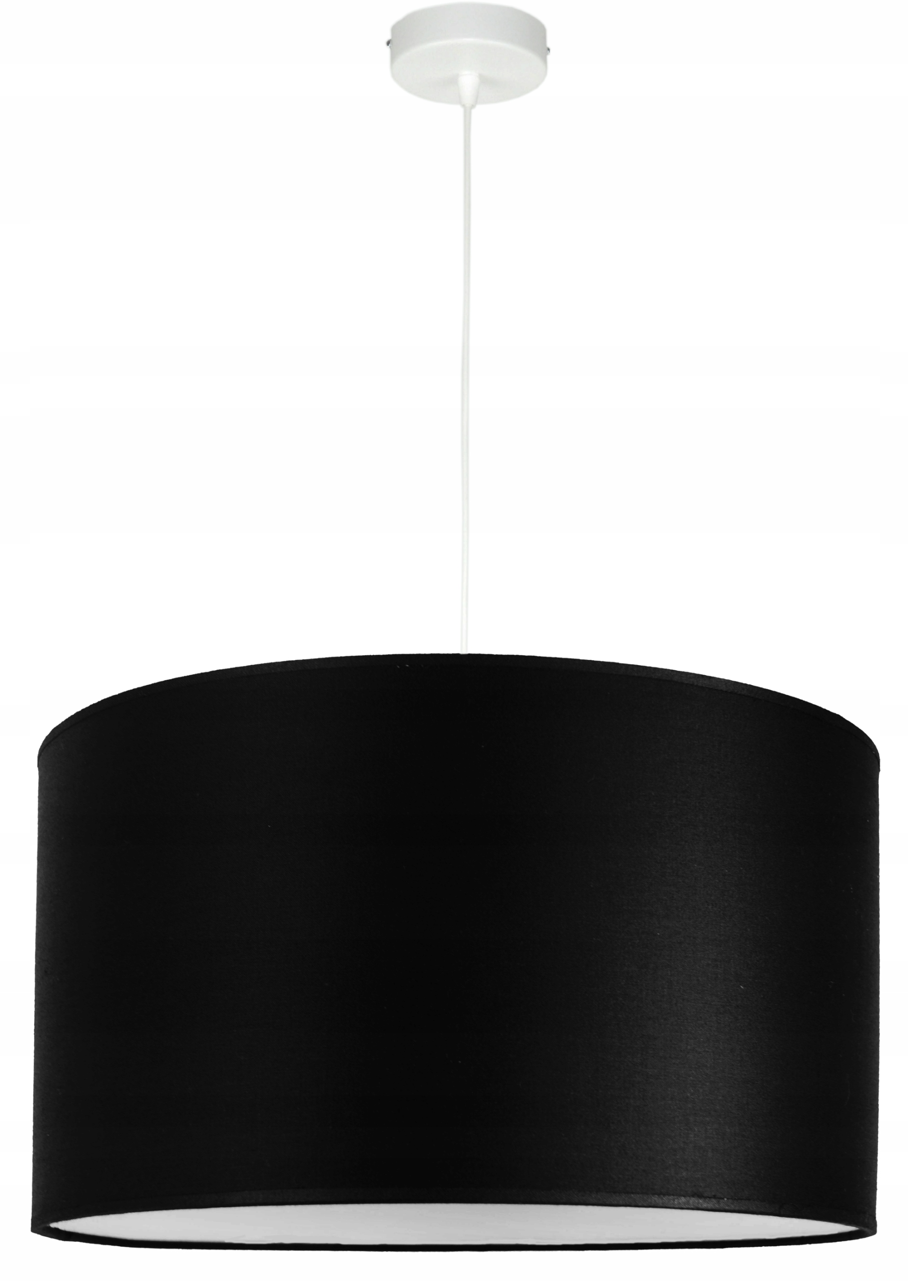 Moderní lampa černé stínidlo 35 cm lustr, obývací pokoj, ložnice, kuchyně Led