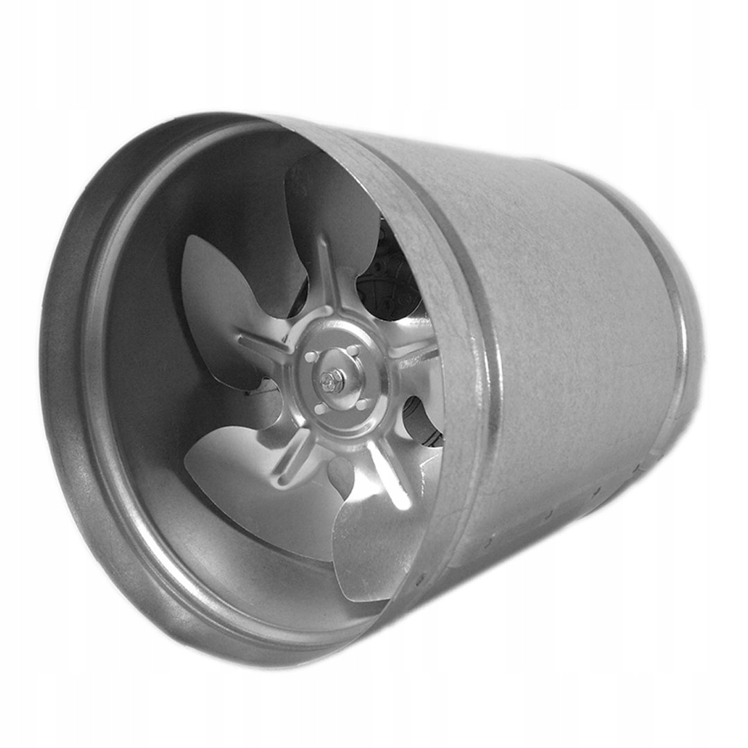 Axiálny kanálový ventilátor Dospel 007-3716 WB-160 mm 280 m³/h IPX2 40W pozinkovaný