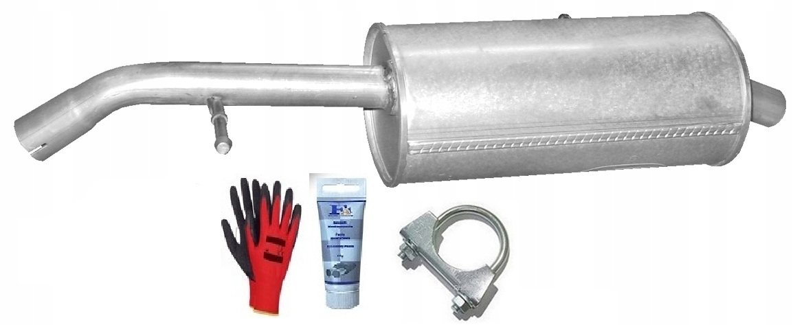 Citroen C2 1.4 HDi 1.6i 16V (2003-2010) Tlumič Tlumič Výfuku bonus