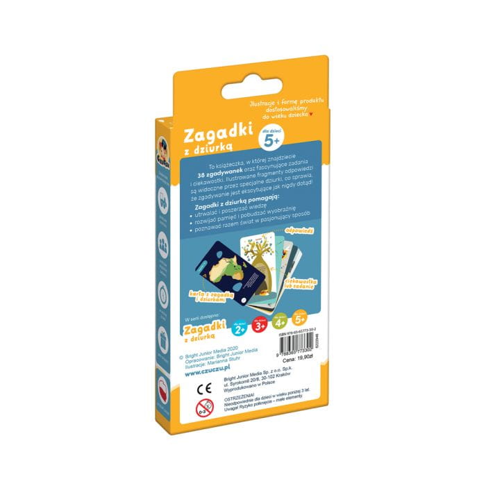 Zagadki z dziurką CzuCzu dla dzieci 5+ Autor Praca zbiorowa