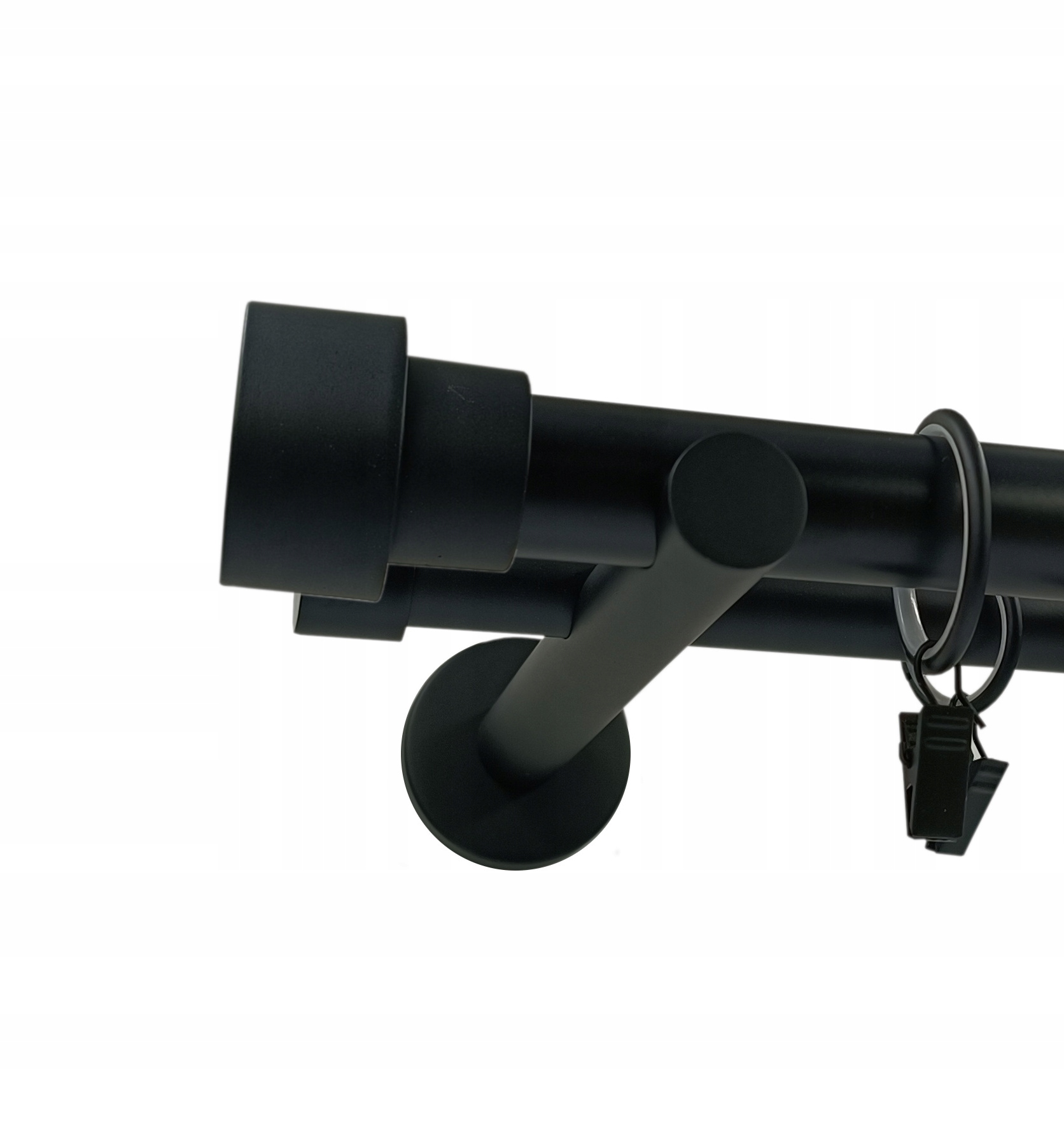 Garnýž Dvojitá Černý fi25+19 mm 320 cm Razítko