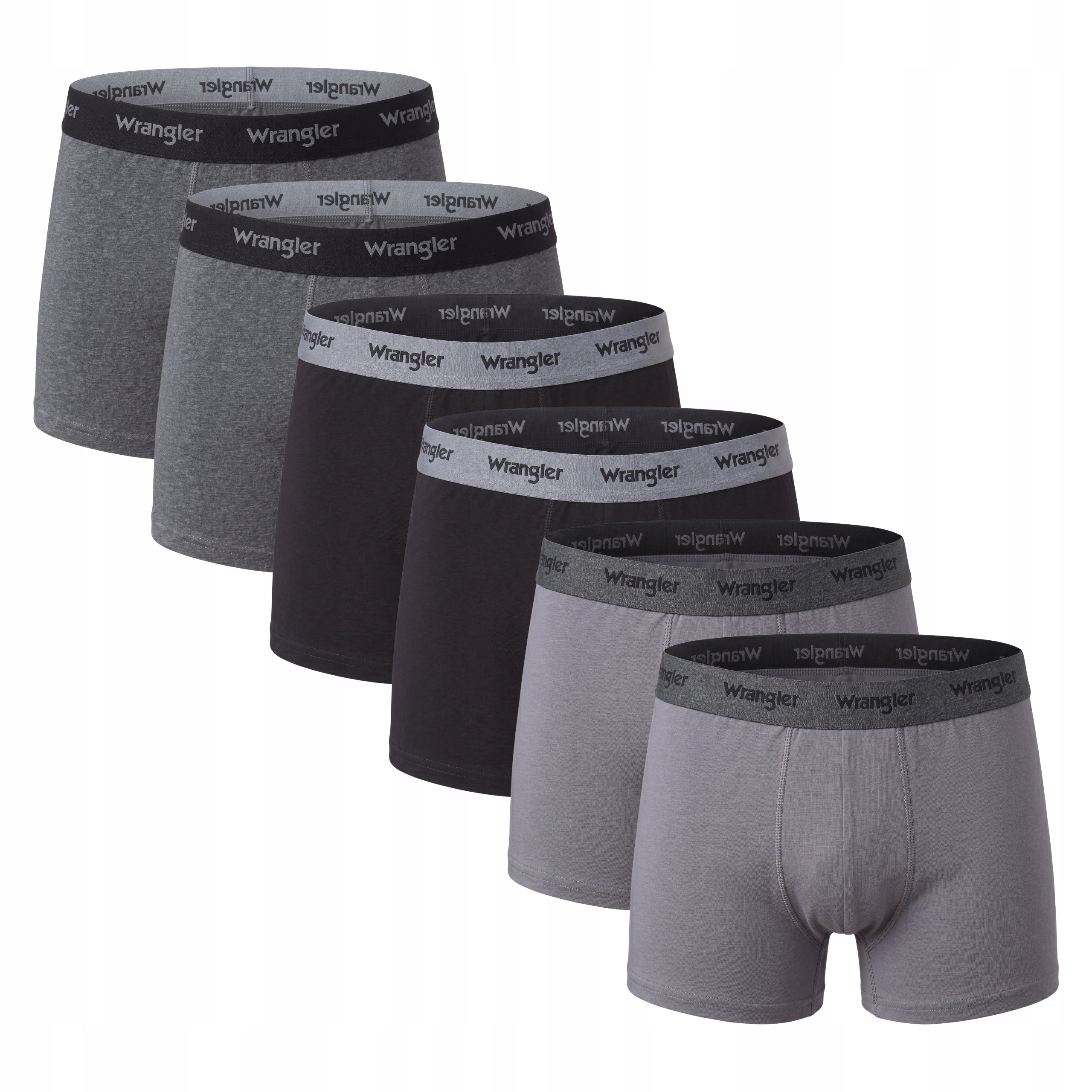 3Pak Wrangler Spodní Prádlo Boxerky vícebarevné Bavlněné XL 2 ks