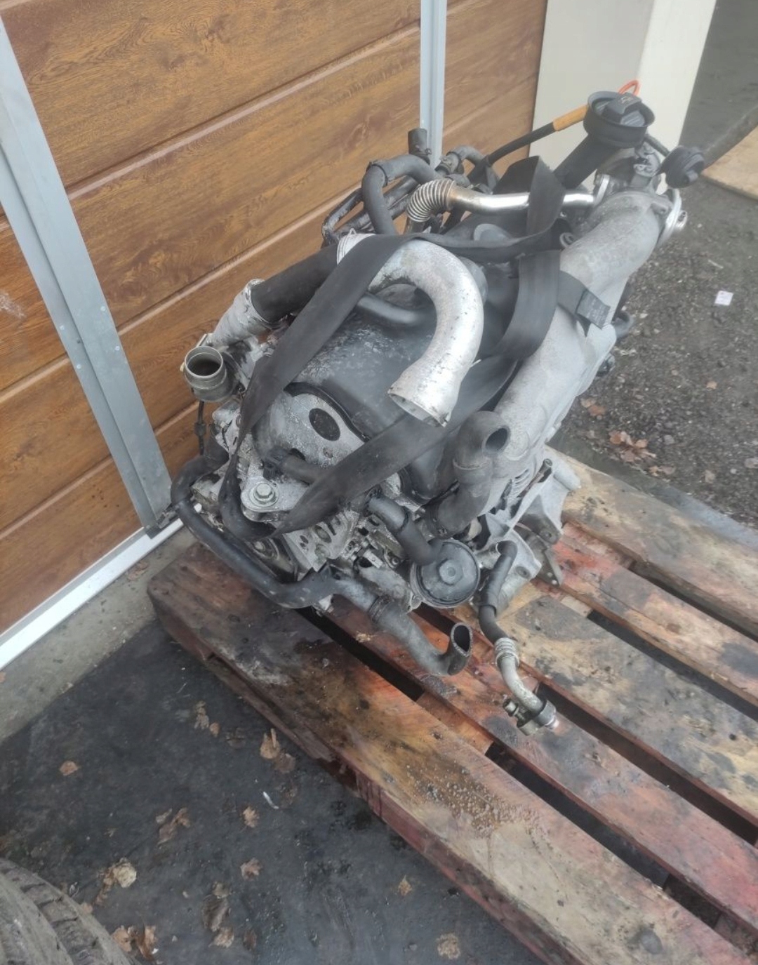 VW T5 engine complete 2.5 TDI AXE 174km przebieg 226tys.