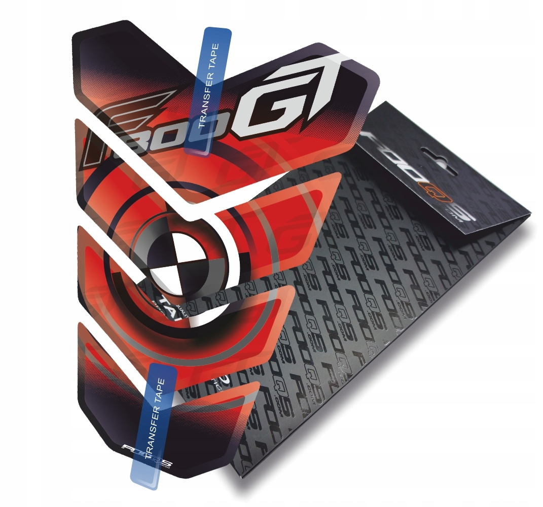 Tank-pad od firmy Fooqs pro Bmw F-800-GT Červený