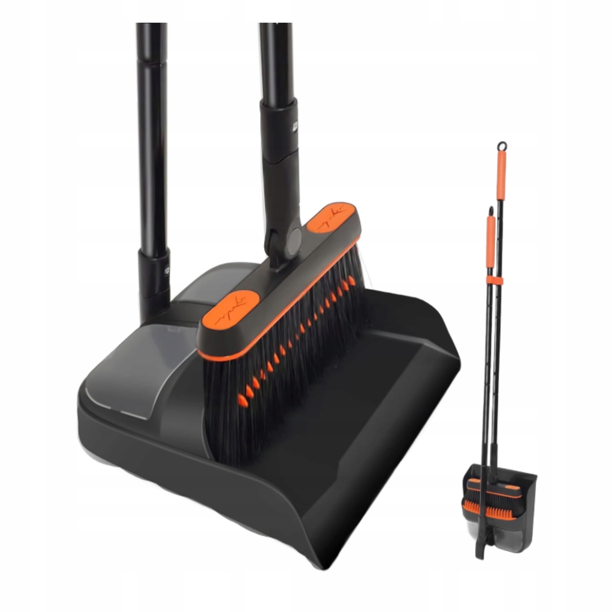 Smeták Lopatka Smetáček Otočný s dlouhou tyčí do domu Kanceláře Černá Sada