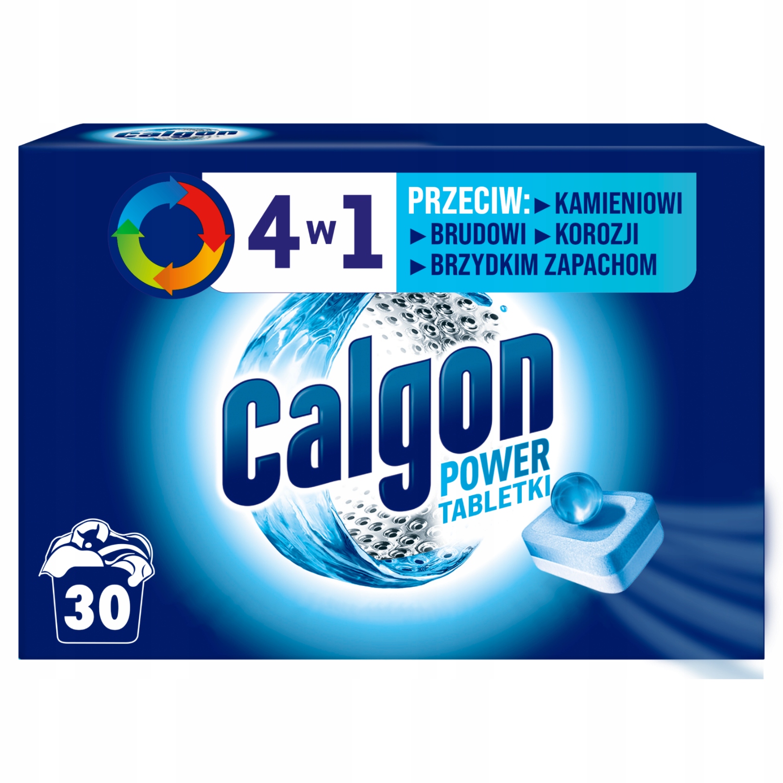 Levně Calgon Tablety Do Pračky 4V1 Změkčující Vodu Odvápňovač 30 Kusů