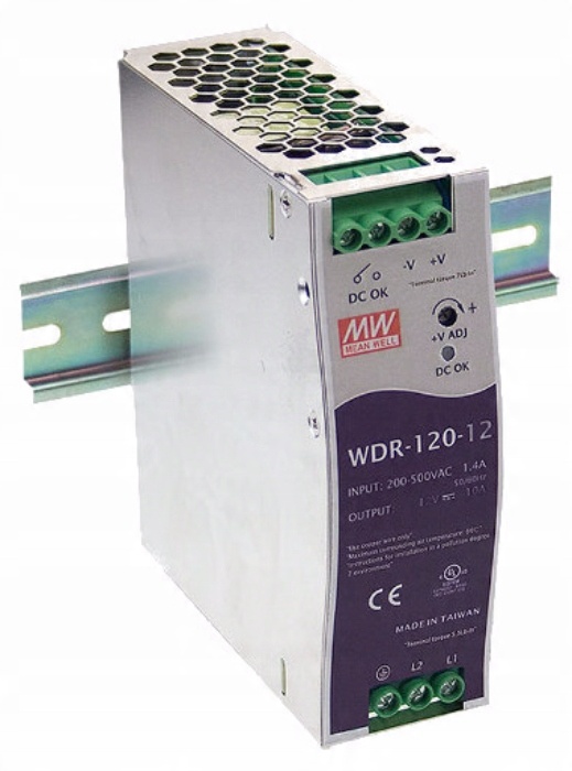 

Zasilacz 24V 5A 120W Mean Well WDR-120-24