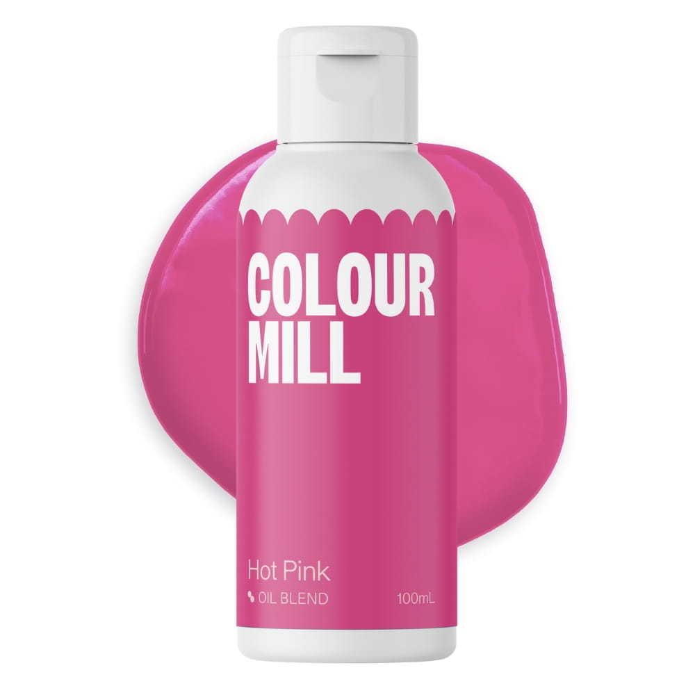 Barwnik spożywczy do mas tłustych Colour Mill 100ml Hot Pink Różowy