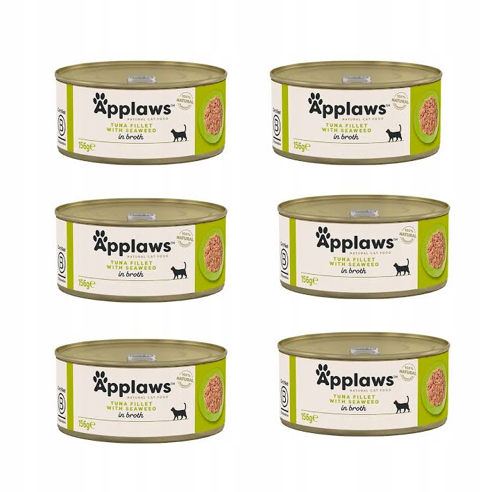 Levně Applaws krmivo pro kočky s tuňákem a mořskými řasami 156 g