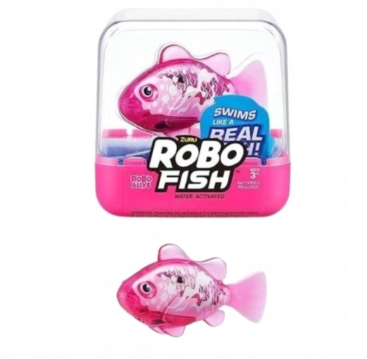 Zuru ROBO FISH Pływająca Ryba Rybka różowa