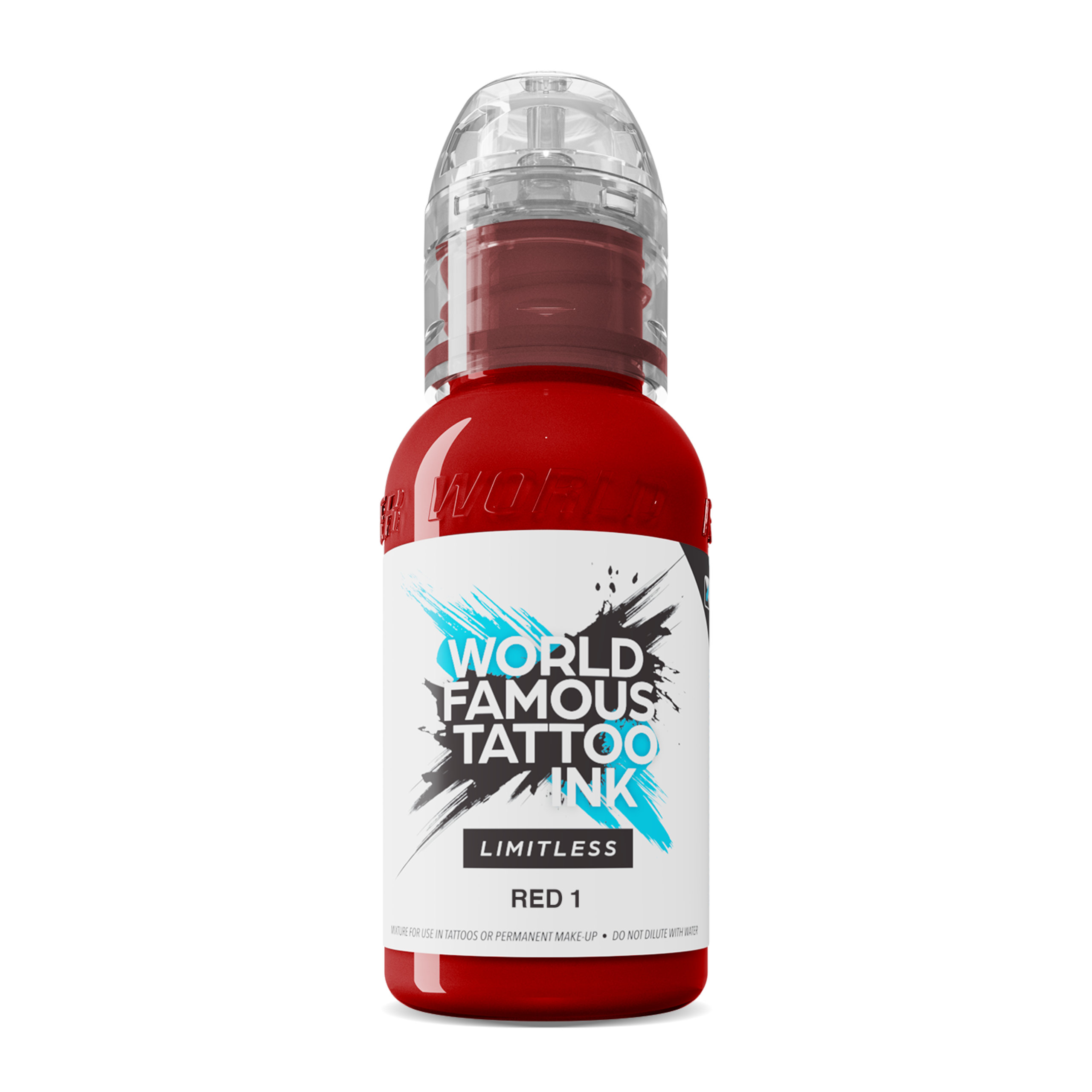 World Famous Ink Red 1 30 ml Limitless| Farba do tatuowania Tusz