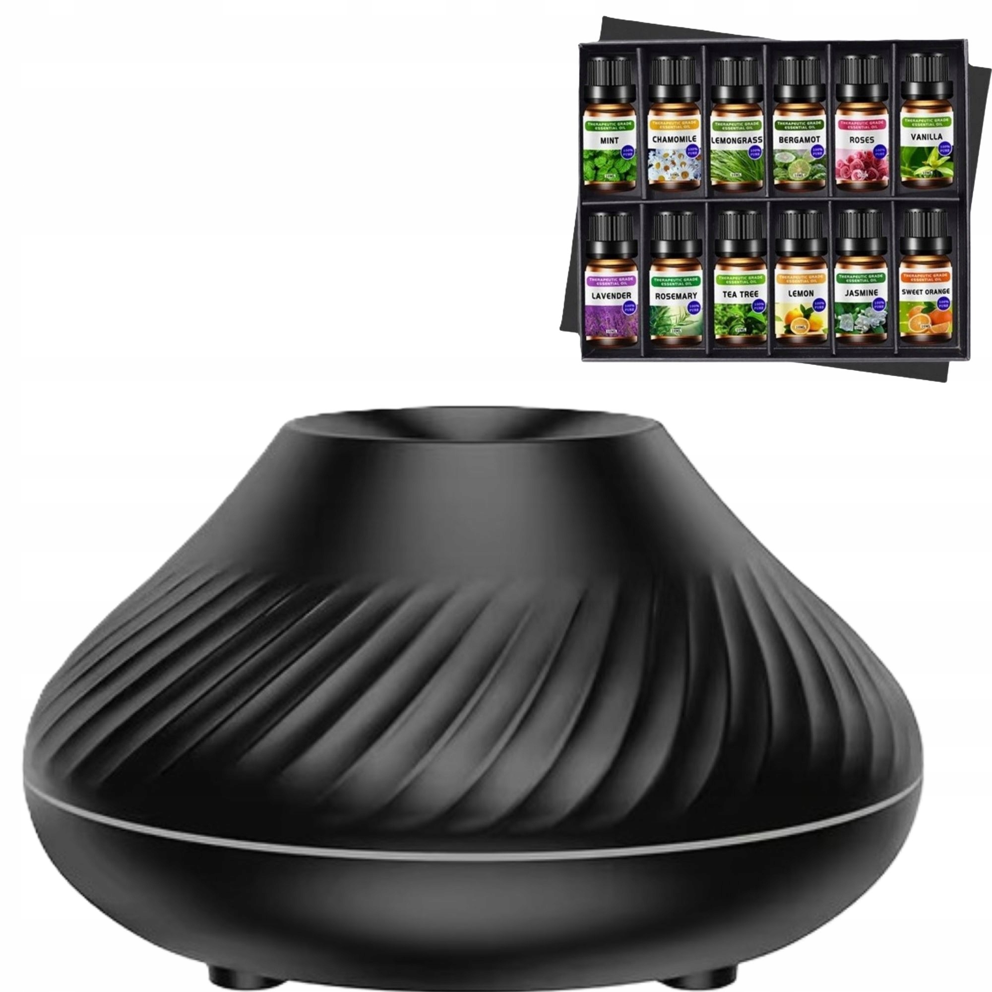 Dyfuzor zapachowy. Nawilżacz powietrza 12 Olejków eterycznych