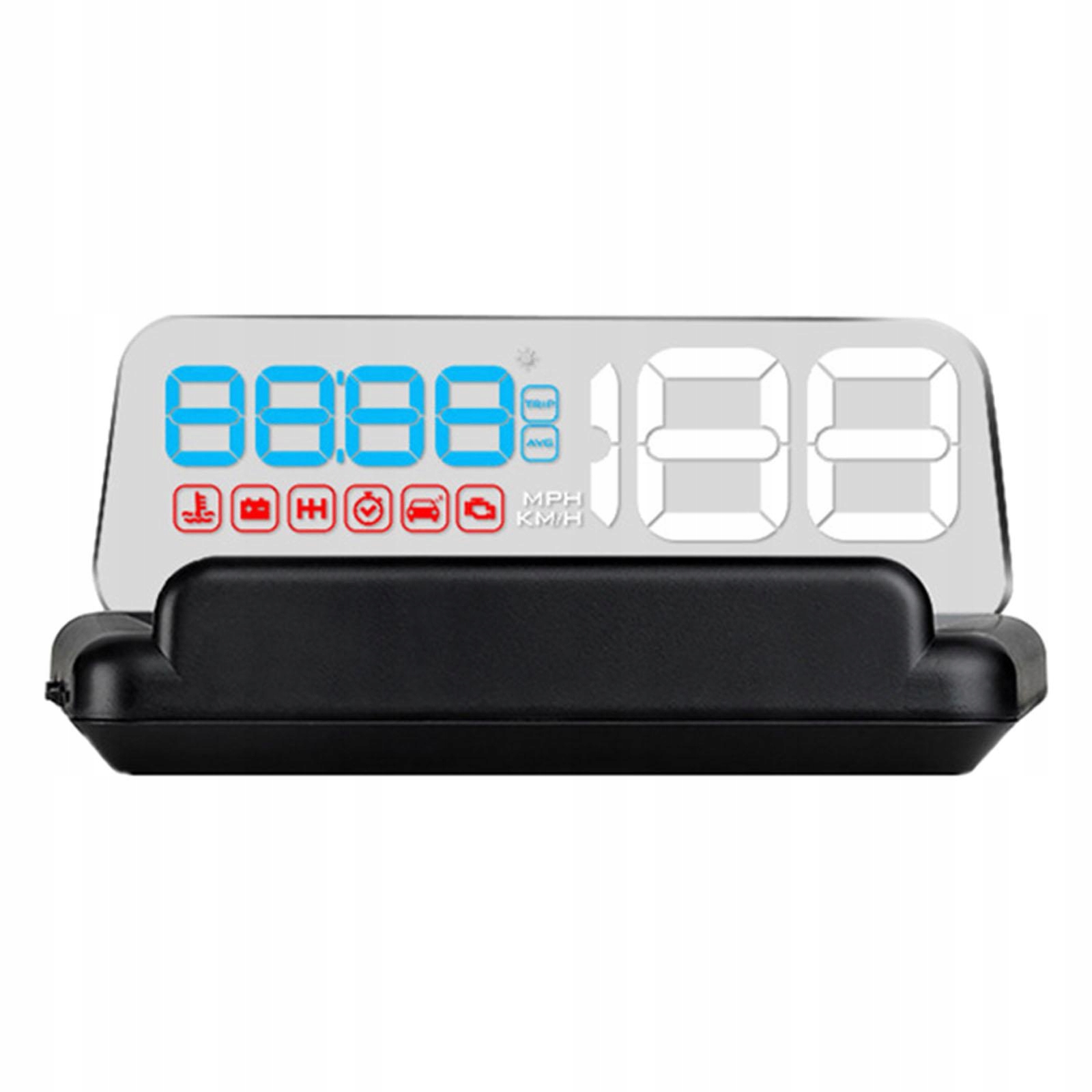 Car HUD Head up Display with Transparent Display Panel Universal Smart