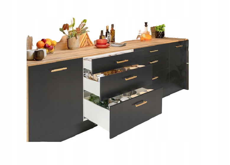 Šuplík Matrix S Slim 500 mm Vysoká Bílá H-199