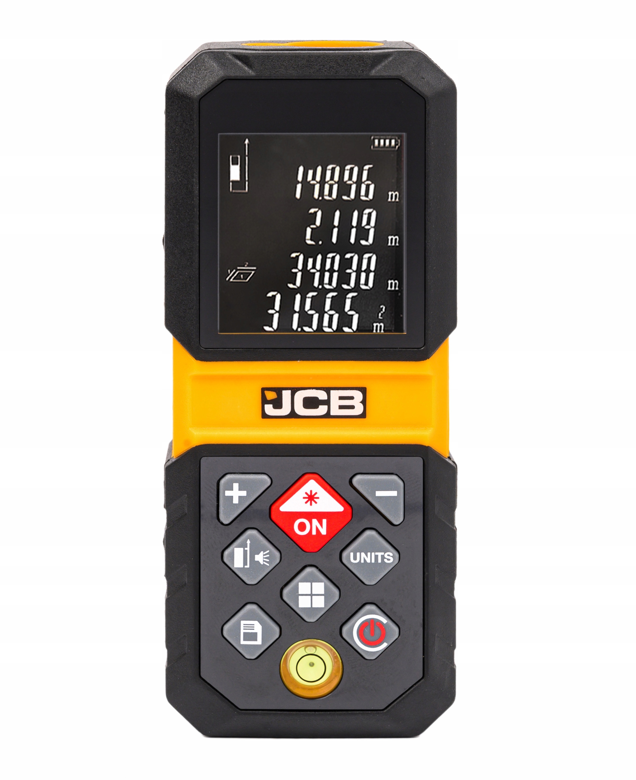 DALMIERZ LASEROWY MIERNIK LASEROWY OBLICZANIE POWIERZCHNI OBJĘTOŚCI 80M JCB Stan opakowania oryginalne