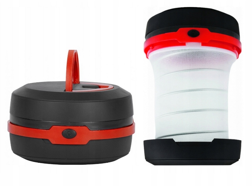 LAMPKA LAMPA KEMPINGOWA DO NAMIOTU SKŁADANA