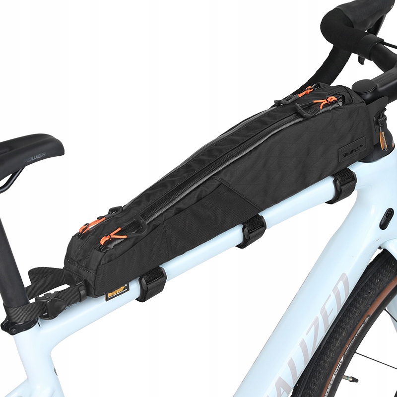 Rhinowalk Torba Rowerowa Na Ramę Lekka Wodoodporna Sakwa 2,1L Długa Płetwa