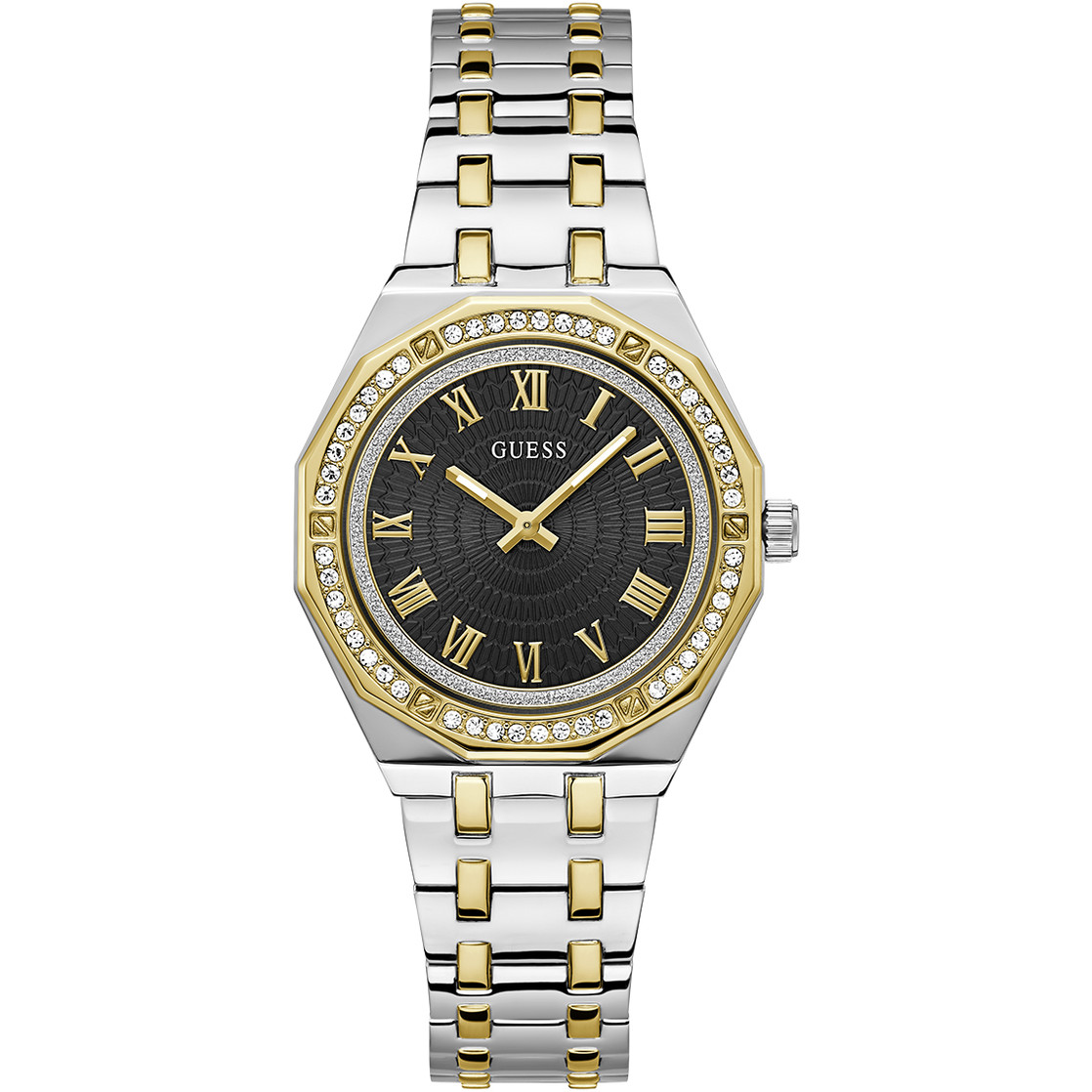 Dámské hodinky Guess GW0770L4 Zirkony stříbrné