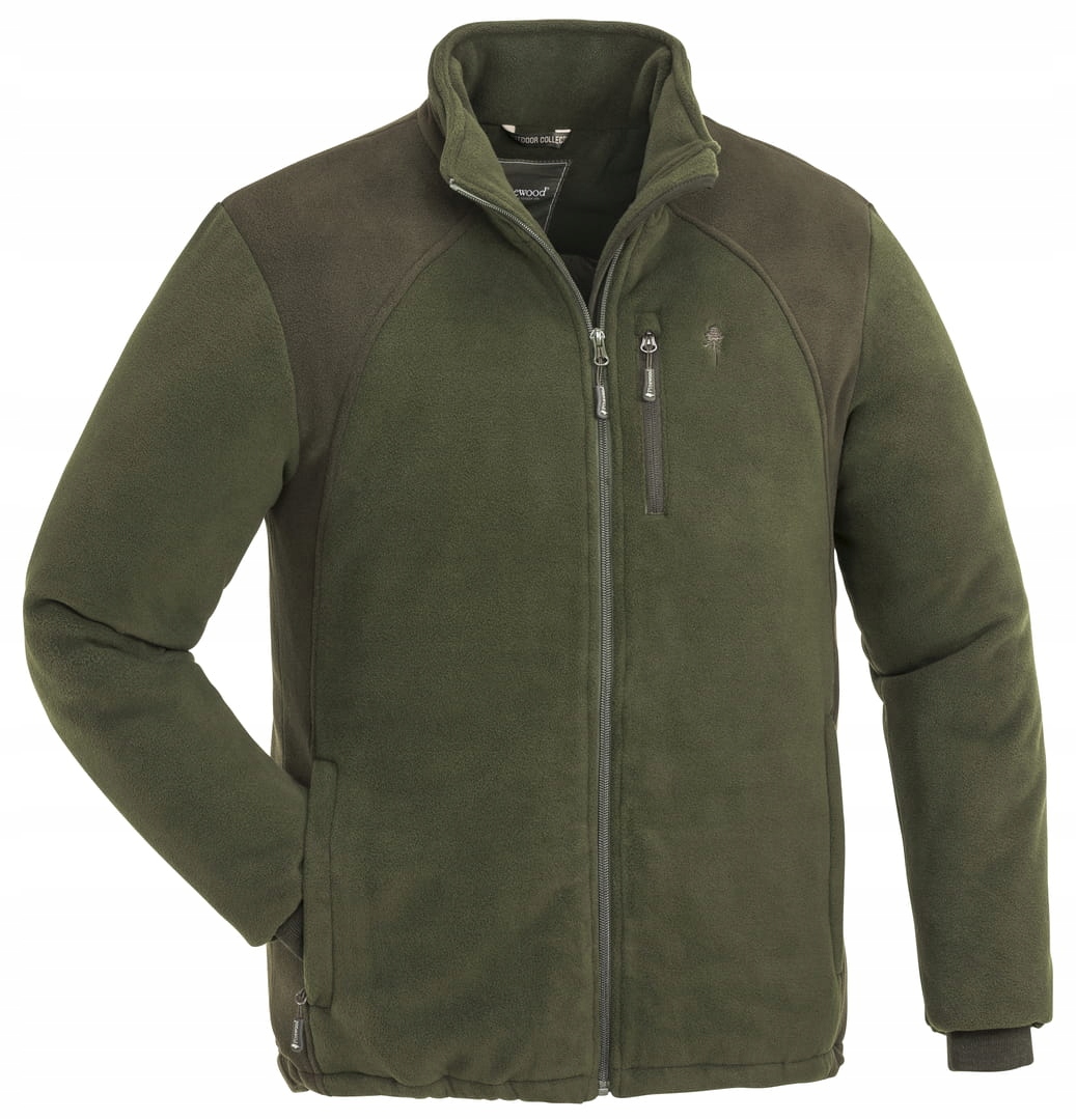 Kurtka myśliwska polarowa Pinewood Harrie 5064 Green/Suede Brown L