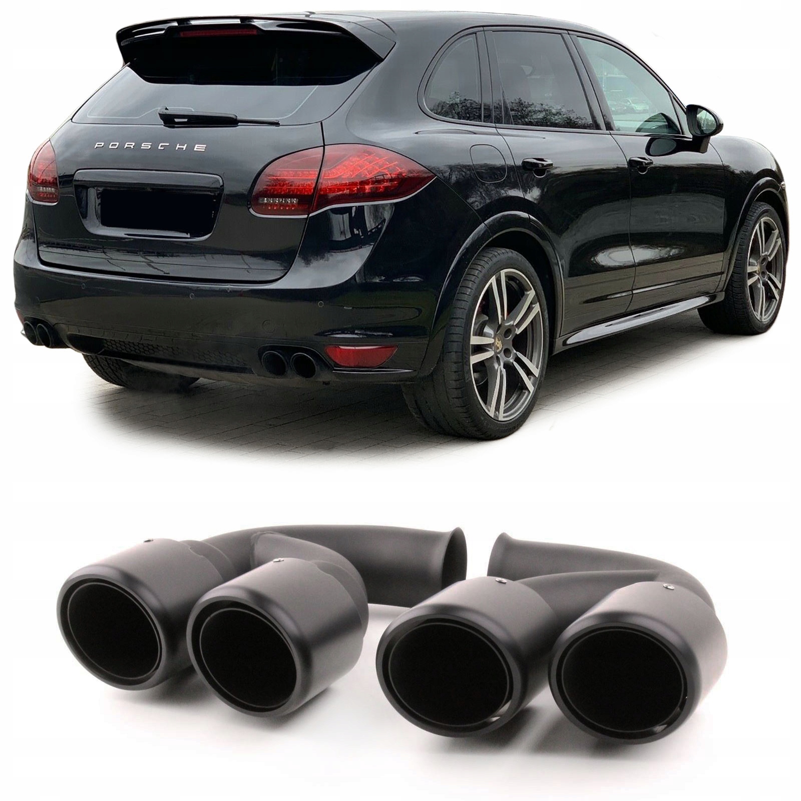 J37495BM - Выхлопные трубы PORSCHE CAYENNE V8 GTS TURBO S 10