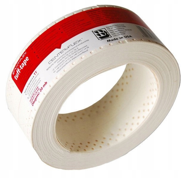 

Taśma do płyt Tuff-Tape ściany wewnętrzne 30mb