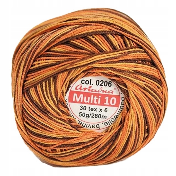 Kordonek Ariadna Multi 10 kolor 206