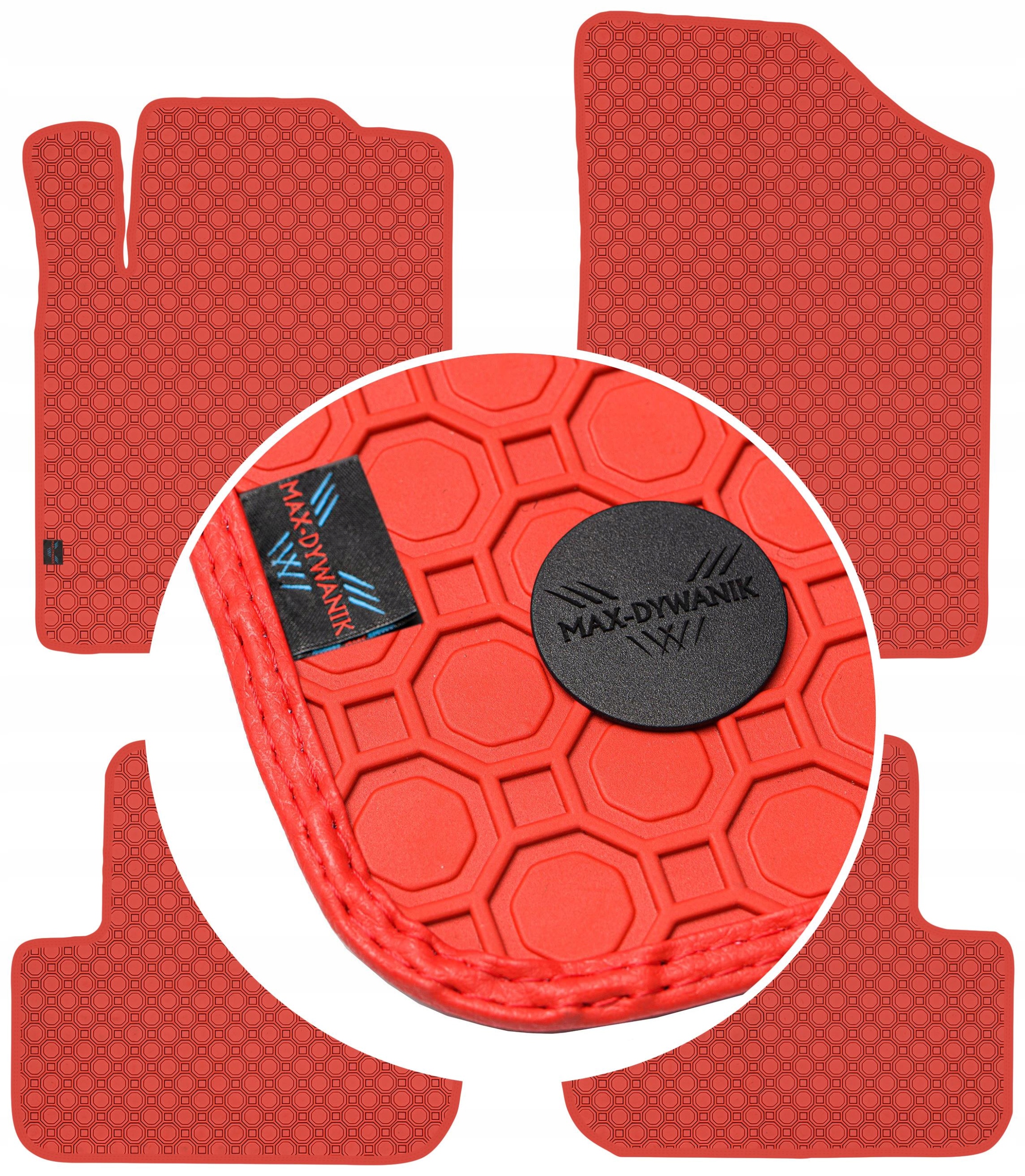 Citroen C3 I 2003-2009 Koberce Červené