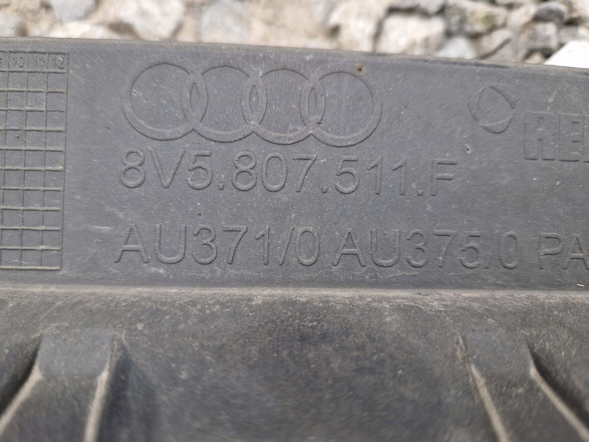 bumper rear AUDI A3 LIFT sedan 2016R-> 8V5