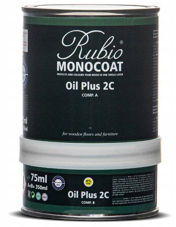 Rubio Monocoat +2C Olej Jednowarstwowy Bezbarwny 390ml