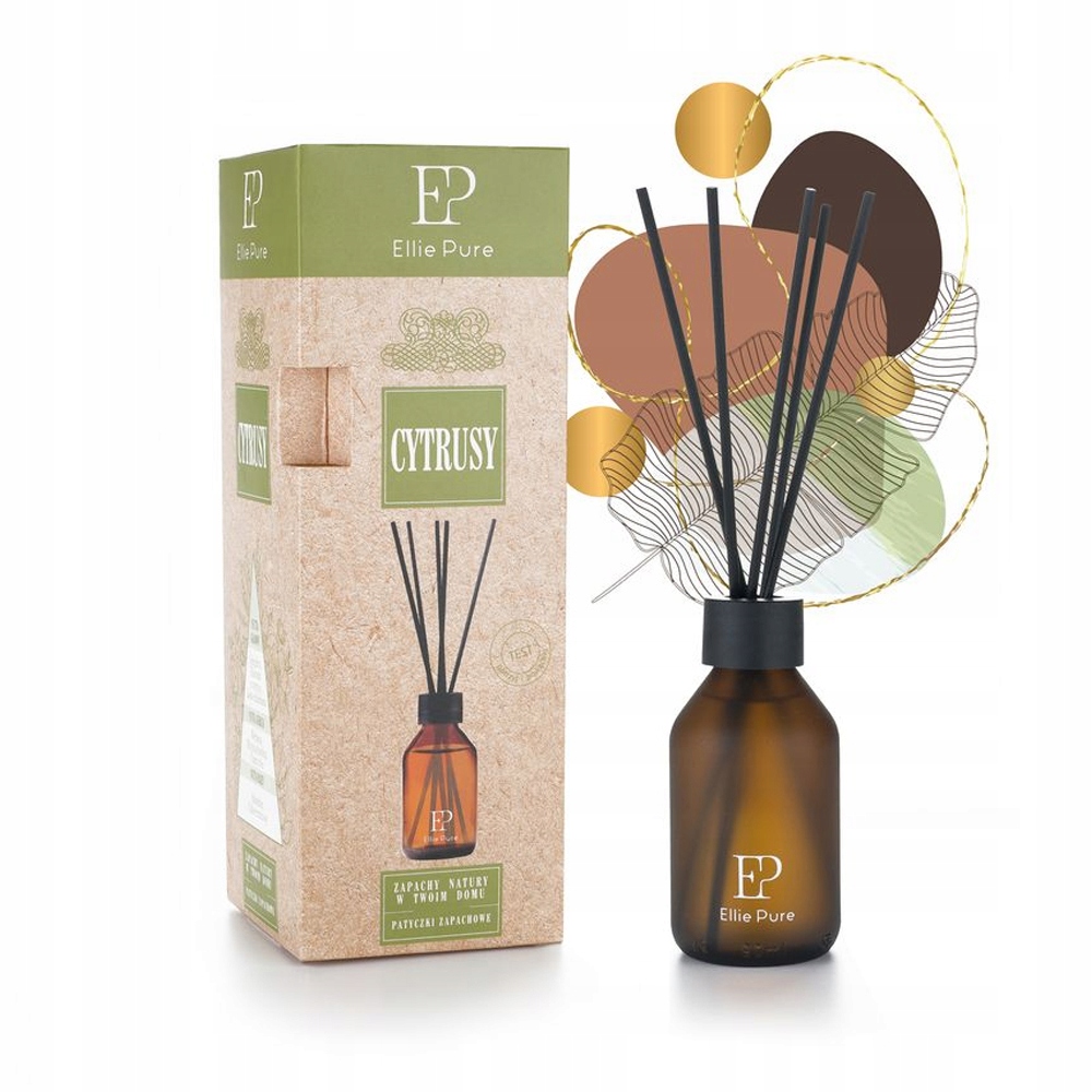 PATYCZKI ZAPACHOWE DYFUZOR ELLIE PURE ZESTAW 4szt Kod producenta DM967