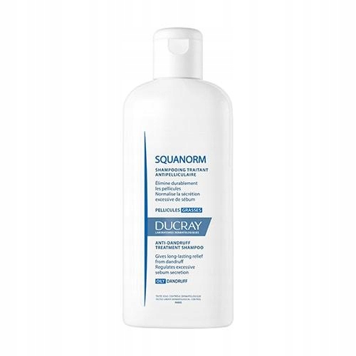 

Ducray Squanorm Szampon łupież tłusty, 200 ml