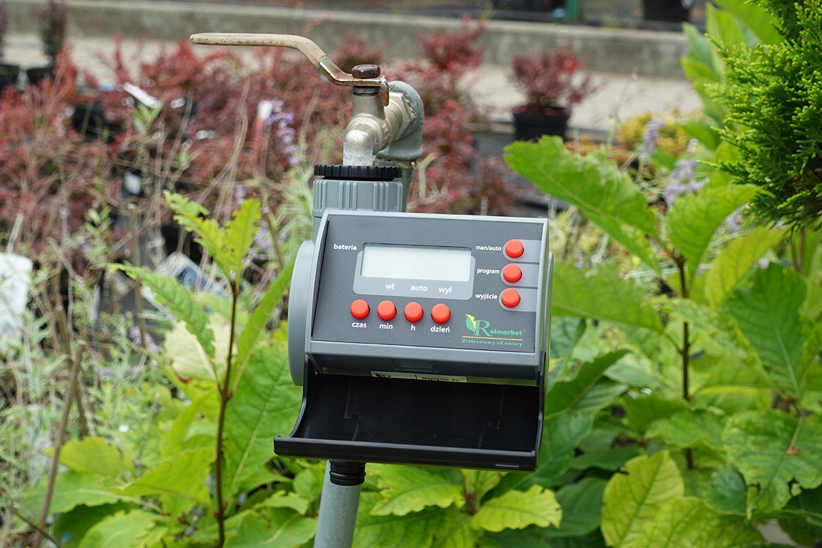 PROGRAMATOR DO NAWADNIANIA WODY Cyfrowy Sterownik zegar 9V na kran wąż Marka Rolmarket