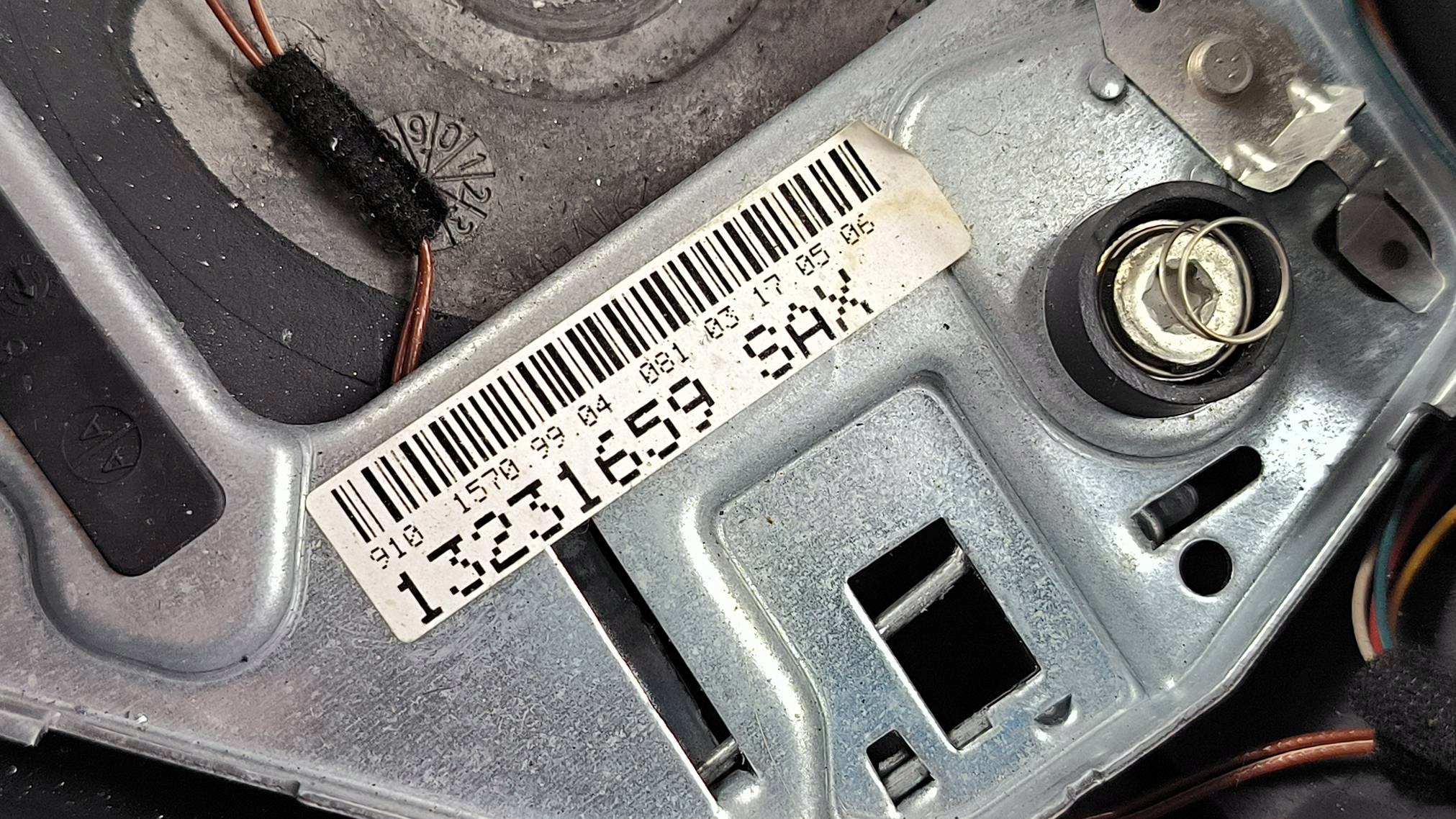 lenkrad 13231659 OPEL ZAFIRA B